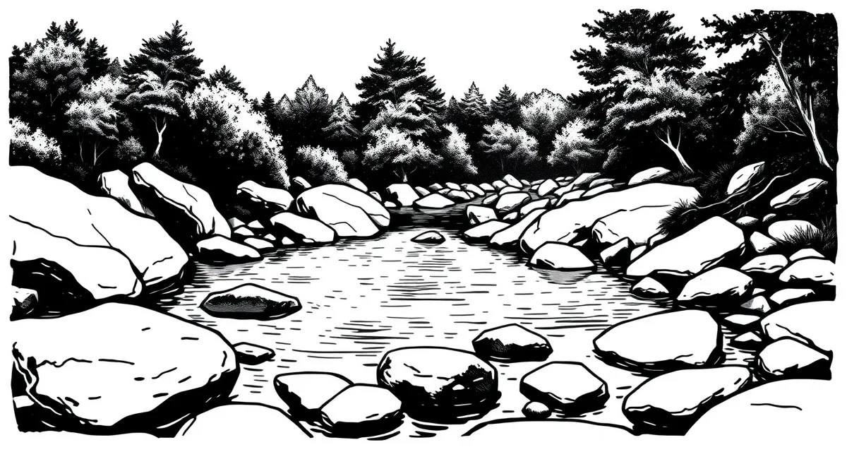 La rivière Beaume et ses eaux cristallines
