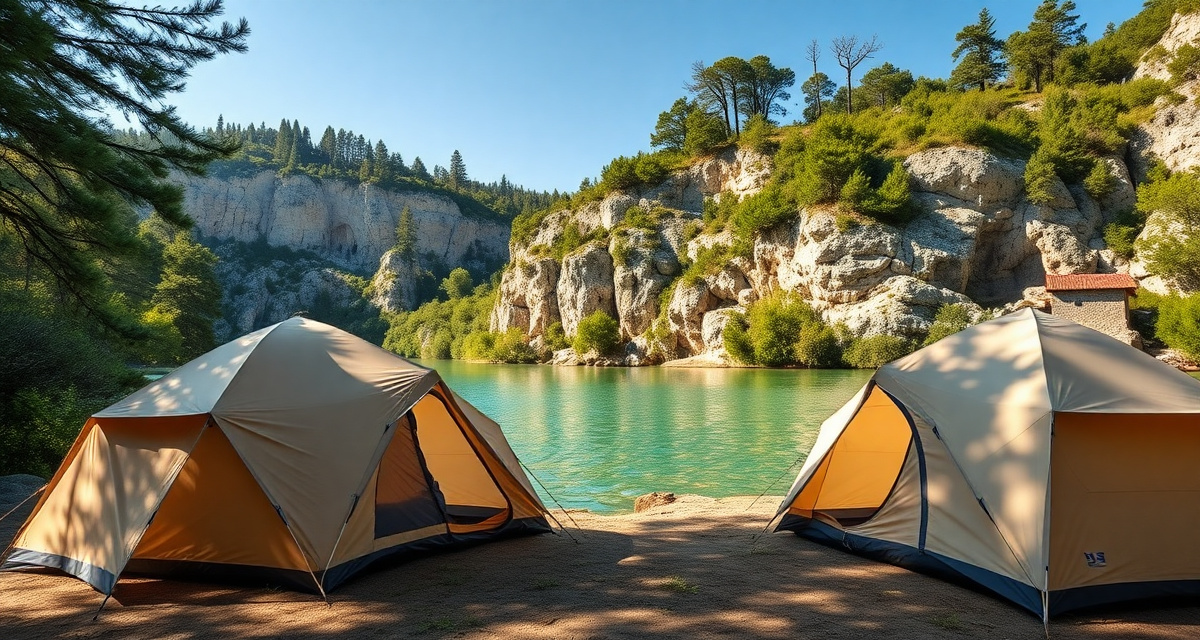 Camping à Vallon-Pont-d'Arc : les adresses en bord de rivière